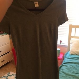 Old Navy Short Sleeved XS Gray Dress